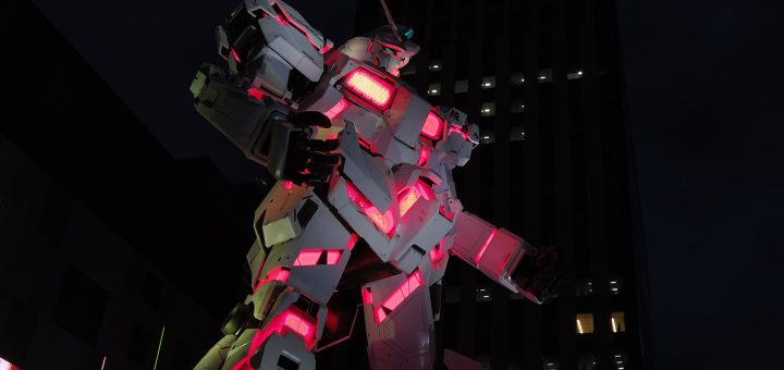 実物大ユニコーンガンダム立像