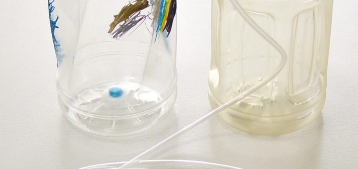 ダイソー×ピカちんキット　ペットボトル温度計をつくろう！