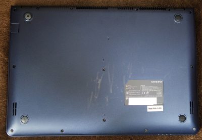 ノートパソコン ONKYO R6A のSSD換装
