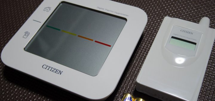 シチズン　コードレス温湿度計　THD501