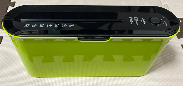 アスカ Asmix B03G [スタイリッシュ卓上クロスシュレッダー グリーン]