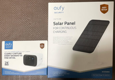 Anker Eufy Security SoloCam C210 + Solar Panel Charger for eufyCams