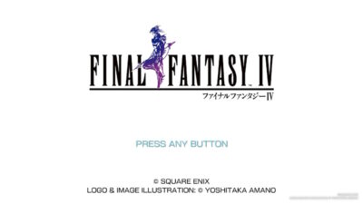 ファイナルファンタジーⅣ ピクセルリマスター