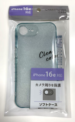 セリア iPhone16e/17e対応ソフトケース